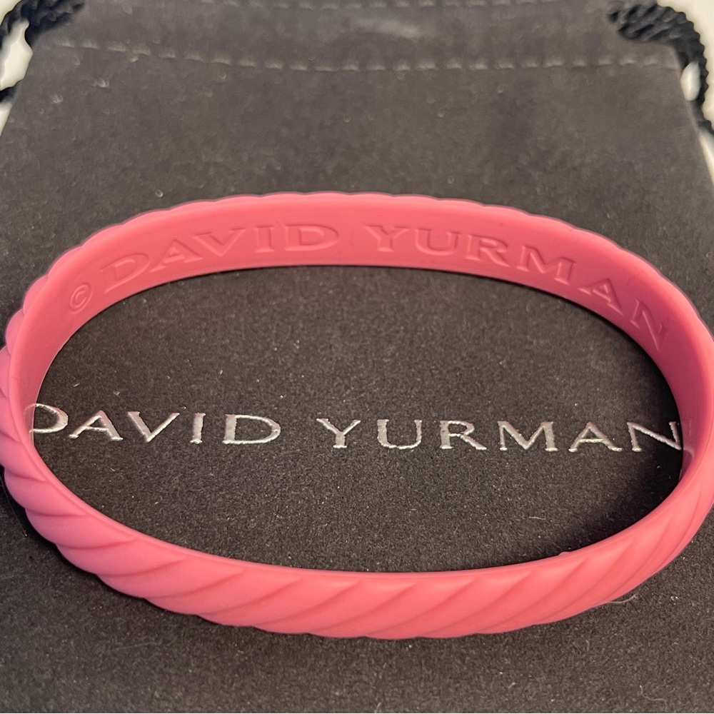 David Yurman Rubber Cable Bracelet - Medium/Large